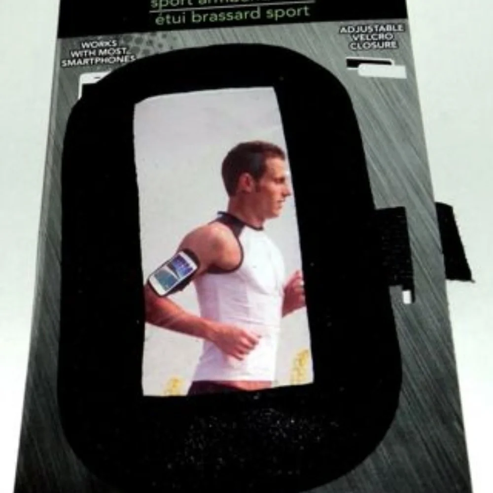 iPhone Adjustable Sports Armband Case Hook & Latch